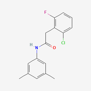 2-(2-chloro-6-fluorophenyl)-N-(3,5-dimethylphenyl)acetamide