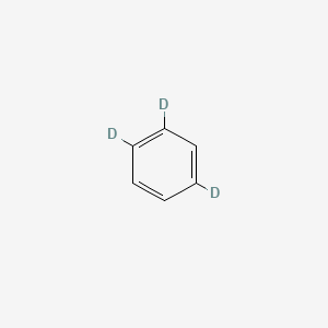 molecular formula C6H6 B577120 Benzene-1,2,4-d3 CAS No. 14941-53-8