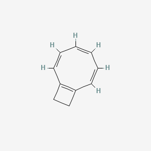 molecular formula C10H10 B577146 Bicyclo[6.2.0]deca-1,3,5,7-tetraene CAS No. 15120-65-7