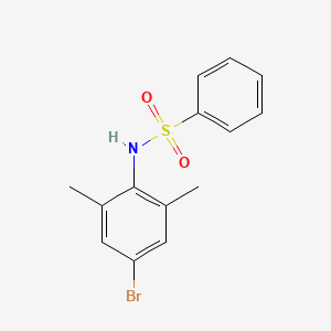 N-(4-bromo-2,6-dimethylphenyl)benzenesulfonamide