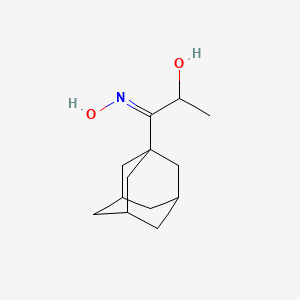 molecular formula C13H21NO2 B5771694 1-(1-adamantyl)-2-hydroxy-1-propanone oxime 