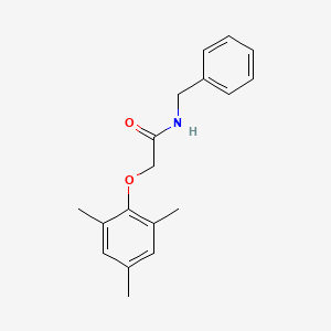 molecular formula C18H21NO2 B5771846 N-benzyl-2-(mesityloxy)acetamide 