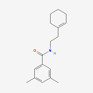 N-[2-(1-cyclohexen-1-yl)ethyl]-3,5-dimethylbenzamide