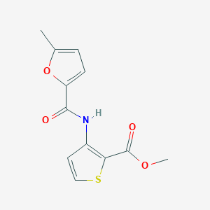 methyl 3-[(5-methyl-2-furoyl)amino]-2-thiophenecarboxylate