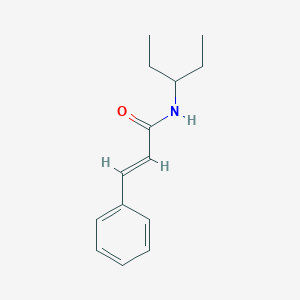 molecular formula C14H19NO B5771913 N-(1-ethylpropyl)-3-phenylacrylamide 
