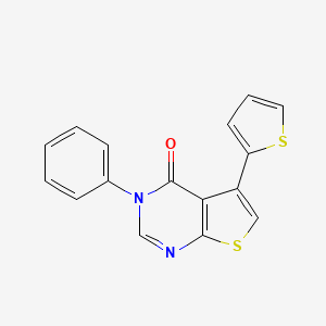 3-phenyl-5-(2-thienyl)thieno[2,3-d]pyrimidin-4(3H)-one