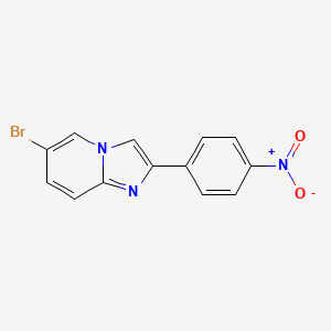 6-bromo-2-(4-nitrophenyl)imidazo[1,2-a]pyridine