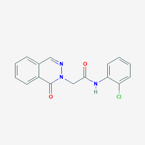 N-(2-chlorophenyl)-2-(1-oxo-2(1H)-phthalazinyl)acetamide