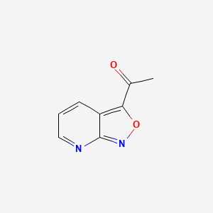 1-(Isoxazolo[3,4-b]pyridin-3-yl)ethanone
