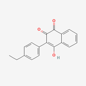 2-(4-ethylphenyl)-3-hydroxynaphthoquinone