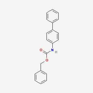 molecular formula C20H17NO2 B5772450 benzyl 4-biphenylylcarbamate 
