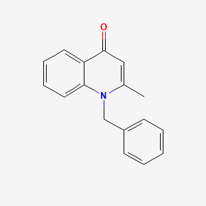 molecular formula C17H15NO B5772634 1-benzyl-2-methyl-4(1H)-quinolinone 