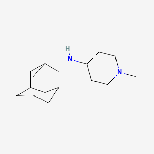 molecular formula C16H28N2 B5772819 N-2-adamantyl-1-methyl-4-piperidinamine 