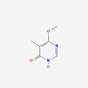molecular formula C6H8N2O2 B577298 6-Methoxy-5-methylpyrimidin-4-ol CAS No. 14341-18-5