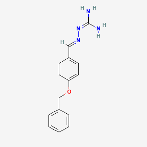 2-(4-(Benzyloxy)benzylidene)hydrazine-1-carboximidamide