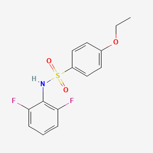 N-(2,6-difluorophenyl)-4-ethoxybenzenesulfonamide