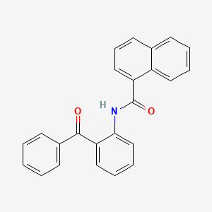 N-(2-benzoylphenyl)-1-naphthamide