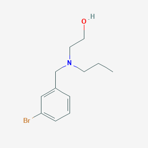 2-[(3-bromobenzyl)(propyl)amino]ethanol