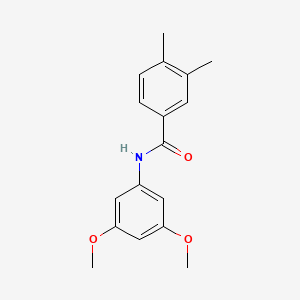 N-(3,5-dimethoxyphenyl)-3,4-dimethylbenzamide