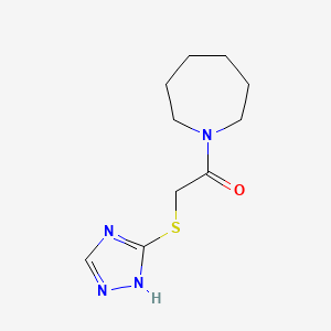 1-[(1H-1,2,4-triazol-3-ylthio)acetyl]azepane