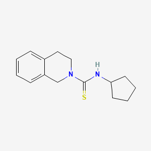 N-cyclopentyl-3,4-dihydro-2(1H)-isoquinolinecarbothioamide