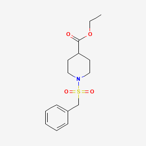 ethyl 1-(benzylsulfonyl)-4-piperidinecarboxylate