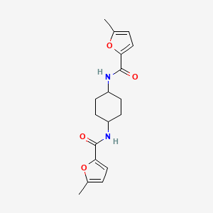 N,N'-1,4-cyclohexanediylbis(5-methyl-2-furamide)