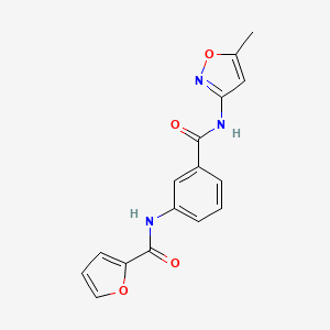 N-(3-{[(5-methyl-3-isoxazolyl)amino]carbonyl}phenyl)-2-furamide