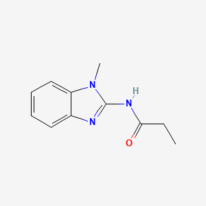 N-(1-methyl-1H-benzimidazol-2-yl)propanamide