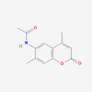 N-(4,7-dimethyl-2-oxo-2H-chromen-6-yl)acetamide