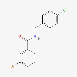 3-bromo-N-(4-chlorobenzyl)benzamide