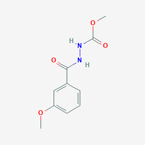 methyl 2-(3-methoxybenzoyl)hydrazinecarboxylate