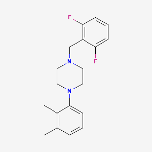 1-(2,6-difluorobenzyl)-4-(2,3-dimethylphenyl)piperazine