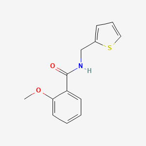 molecular formula C13H13NO2S B5774016 2-methoxy-N-(2-thienylmethyl)benzamide 