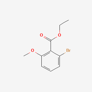 B577402 Ethyl 2-bromo-6-methoxybenzoate CAS No. 1214387-55-9