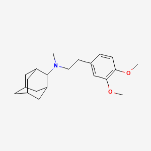 molecular formula C21H31NO2 B5774223 2-adamantyl[2-(3,4-dimethoxyphenyl)ethyl]methylamine 