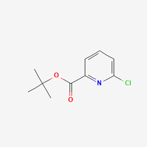 molecular formula C10H12ClNO2 B577452 6-氯吡啶甲酸叔丁酯 CAS No. 1280786-59-5