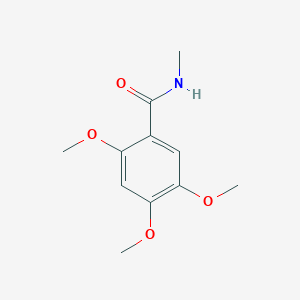 molecular formula C11H15NO4 B5774584 2,4,5-trimethoxy-N-methylbenzamide 