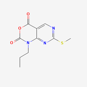 7-(Methylthio)-1-propyl-1H-pyrimido[4,5-D][1,3]oxazine-2,4-dione