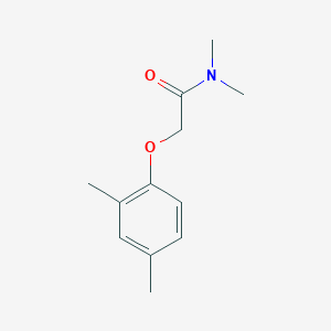 molecular formula C12H17NO2 B5774964 2-(2,4-dimethylphenoxy)-N,N-dimethylacetamide 