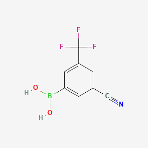 (3-Cyano-5-(trifluoromethyl)phenyl)boronic acid