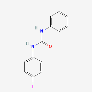 molecular formula C13H11IN2O B5775164 N-(4-iodophenyl)-N'-phenylurea CAS No. 13262-51-6