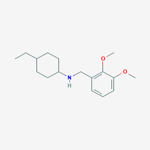 molecular formula C17H27NO2 B5775537 (2,3-dimethoxybenzyl)(4-ethylcyclohexyl)amine 