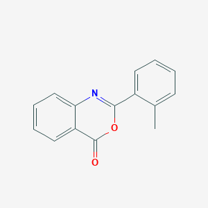 molecular formula C15H11NO2 B5776293 2-(2-methylphenyl)-4H-3,1-benzoxazin-4-one CAS No. 18595-87-4