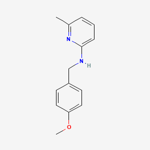 molecular formula C14H16N2O B5776434 N-(4-methoxybenzyl)-6-methyl-2-pyridinamine 