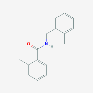 molecular formula C16H17NO B5776458 2-methyl-N-(2-methylbenzyl)benzamide 