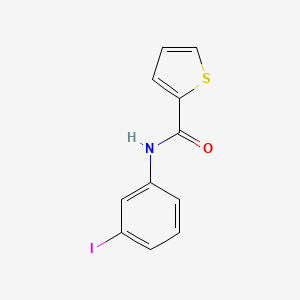 molecular formula C11H8INOS B5776634 N-(3-iodophenyl)-2-thiophenecarboxamide CAS No. 136340-98-2