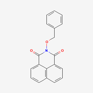 molecular formula C19H13NO3 B5776740 2-(苯氧基)-1H-苯并[de]异喹啉-1,3(2H)-二酮 