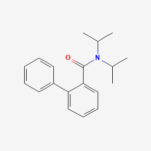 molecular formula C19H23NO B5776794 N,N-diisopropyl-2-biphenylcarboxamide CAS No. 103681-91-0