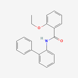 molecular formula C21H19NO2 B5777015 N-2-biphenylyl-2-ethoxybenzamide 